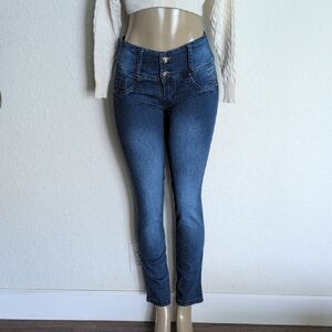 Classic High Rise Denim Jeans for Women